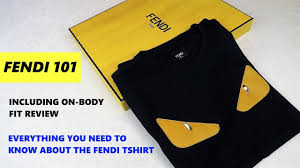 Fendi 101 Everything You Need To Know About The Fendi Bag Bugs T Shirt Fit Review Unboxing