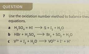 Balance the following equation by oxidation number method. C6H12O6 + H2SO4→  CO2 + SO2 + H2O