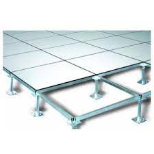 square steel false flooring color
