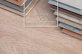 laminate or luxury vinyl tiles what