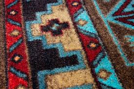 southwestern country cabin area rug