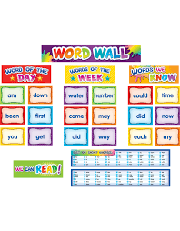 First 100 Sight Words Pocket Chart Cards