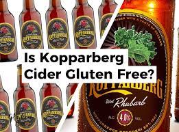 For those who are looking for a gluten free and vegan cider; Is Kopparberg Cider Gluten Free Glutenbee