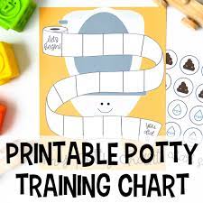 printable potty training chart for