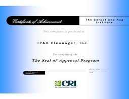 awards ipax greenseal certification