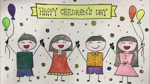 Childrens Day Chart Idea Easy Drawing Youtube Easy