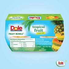 dole tropical fruit bowls diced