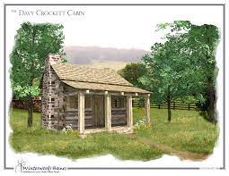 the davy crockett log cottage style