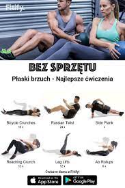 Bez Sprzętu Płaski brzuch - Najlepsze ćwiczenia Ćwiczenie mięśni brzucha,  które zapewni Ci użebrowany sześciopak w krótki… | Fitness planner,  Fitness, Movie posters