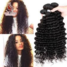 4 Bundles 400g Peruvian Virgin Curly Hair Deep Wave Human
