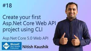 create asp net core 5 0 web api project