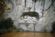 Image result for lucerne lion monument story