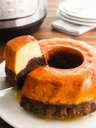 instant pot chocoflan one happy housewife