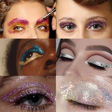 glitter eyeliner makeup delineador