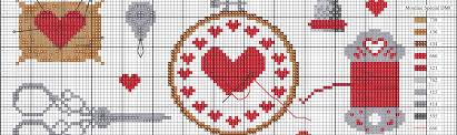 Free Valentines Cross Stitch Charts