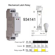 The toggle relay is used to switch loads on and off via pushbutton operation. Electrodepot Memory And Latching Relay Mechanical Retentive Status 12v 24v 110v 120v 240v 16a Spdt Din Buy Online In Guernsey At Desertcart Productid 14782180