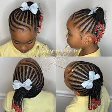 Once proper skills have been learned, african american children hairstyles with braids are made. November Love On Instagram Children S Braids And Beads Booking Link In Bio Childrenha Braids For Kids Black Kids Braids Hairstyles Kids Braided Hairstyles