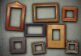 how to clean antique picture frames
