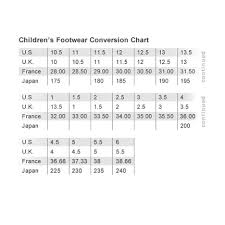 Adidas Kid Shoes Size Chart Kids