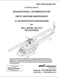 Uh 1h Ii Parts Manual Bell Helicopter Amazon Com Books