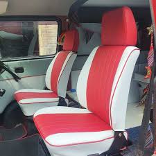 T25 T3 Block Stripe Cab Seat Covers