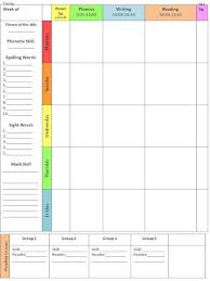 Easy To Use Customizable Lesson Plan Template Classroom