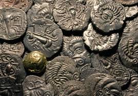 old celtic coin d
