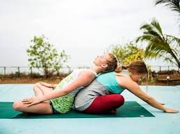 21 yoga poses for two beginner