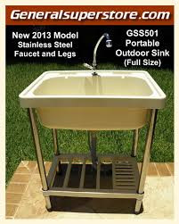 Gss501 Portable Outdoor Sink Garden