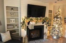 Fireplace Decor Winter Home