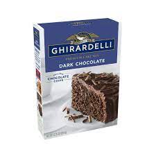 Ghirardelli Dark Chocolate Cake Mix Discontinued gambar png