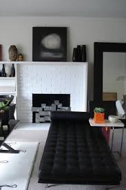 Fireplace With Tile Brick