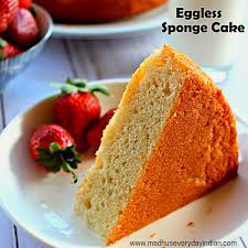 eggless vanilla cake recipe madhu s