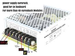 Then take the red and yellow wires from the back of your stereo and connect them both the with the positive or hot. Meanwell Power Supply Eurorack D I Y Electronic Components Www Errorinstruments Com