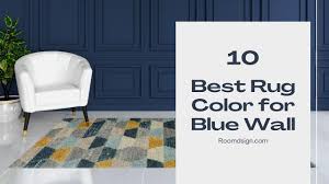 what color rug goes with blue wall 10