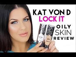 kat von d lock it foundation for oily