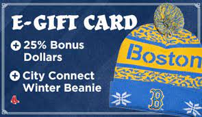 red sox gift cards boston red sox