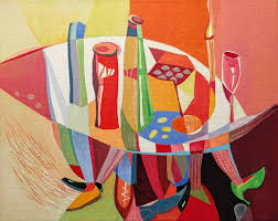 Table Legs Painting By Boris Shestakov