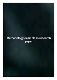 It includes some key parts of the paper such as the abstractintroductiondiscussion and references:. Methodology Example In Research Paper By Davis Tammi Issuu