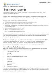  business report pdf word examples business report structure example