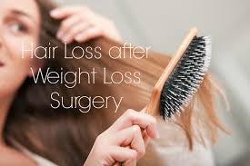 hair loss after weight loss surgery