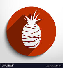 Pineapple Web Flat Icon