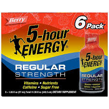 5 hour energy shot regular strength