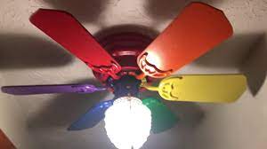 home trends rainbow hugger ceiling fan