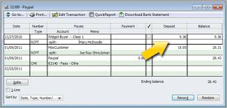 paypal refunds in quickbooks