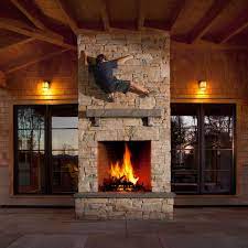 Indoor Outdoor Fireplace Indoor