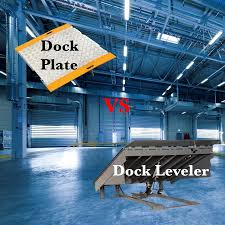 a dock plate and a dock leveler
