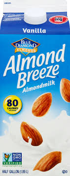 vanilla almond milk