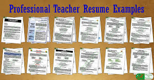 Want to land a job in education? 15 A Teacher Resume Examples A Resumes For Teachers