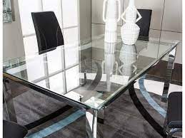 tempered glass table top pristine